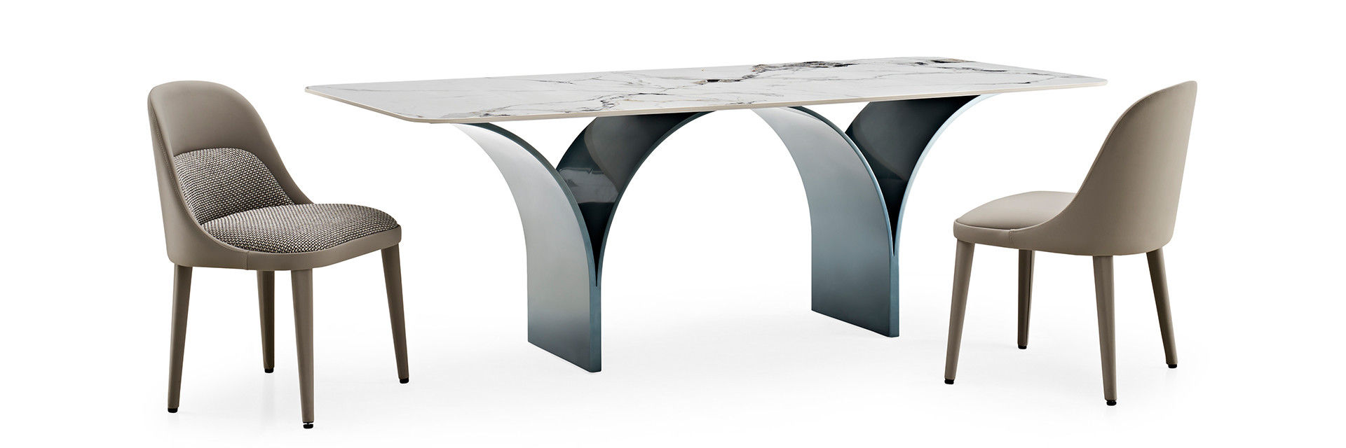 品質 セラミック・マーブル・トップ・ダイニング・テーブル 工場